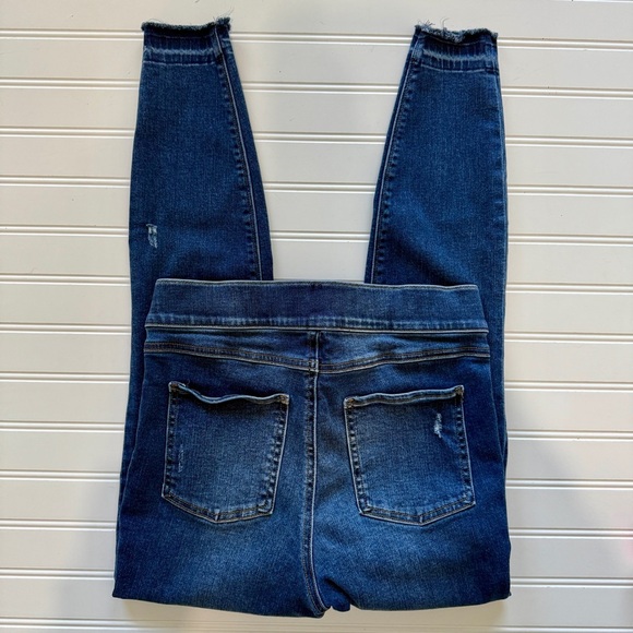 Spanx Ankle Skinny Jeans Size Medium Blue - Picture 5 of 7